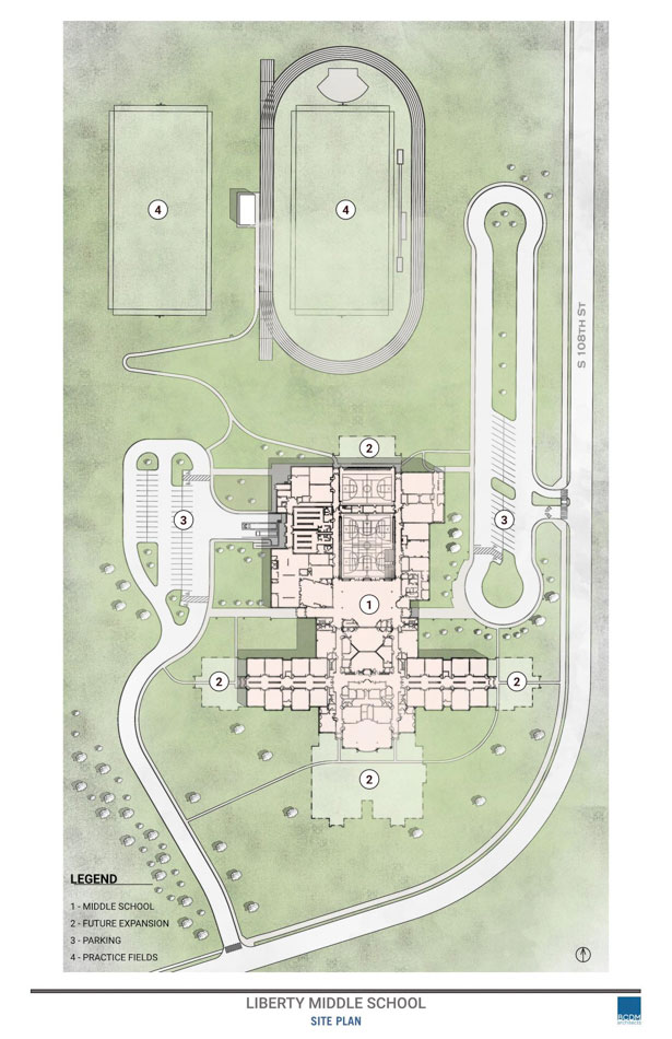 Liberty Middle School Site Plan