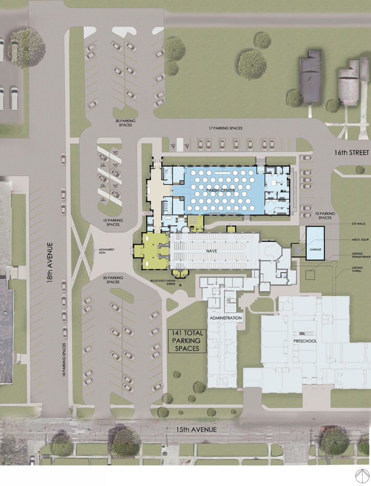 St Bonaventure  Site Plan 950 web